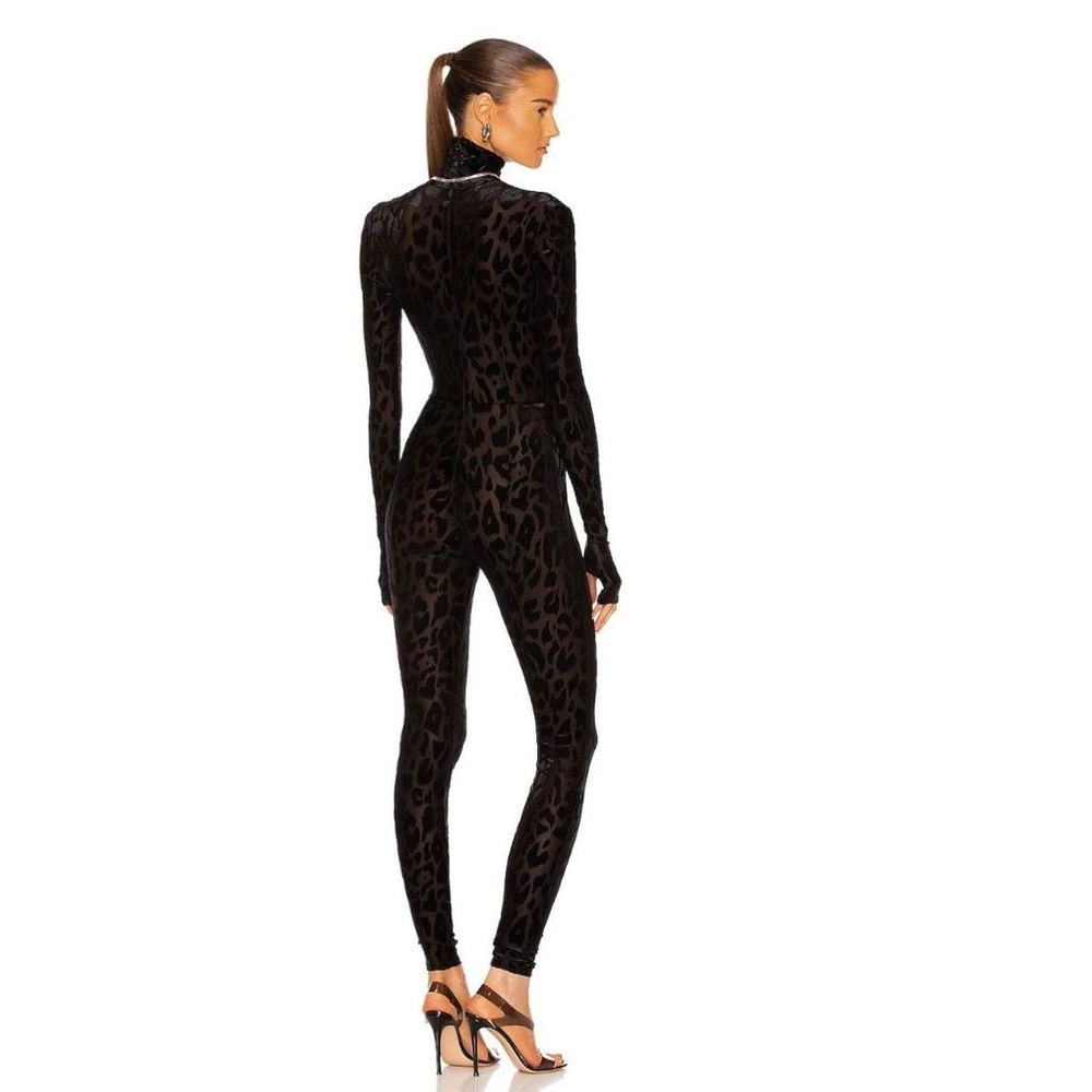 ALEX PERRY / Leopard Jersey Catsuit (FINAL SALE) - Picture 3 of 7